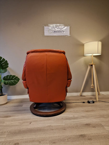 Stressless Live Power lenestol (L) i oransje