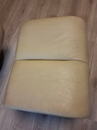 PENT BRUKT | Ekornes Stressless Magic (M) lenestol med krakk i beige