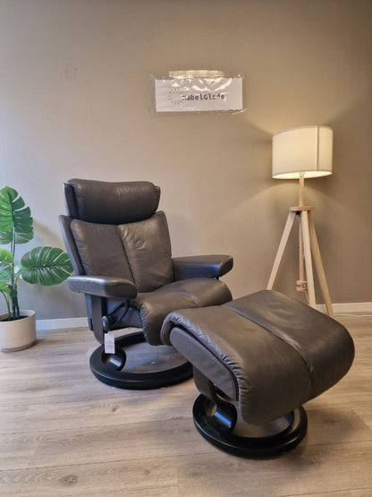 Stressless Magic (M) lenestol m/krakk i grå