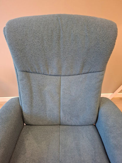 Stressless Dover Power lenestol (M) i blå