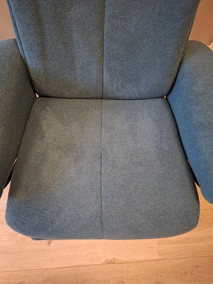 Stressless Dover Power lenestol (M) i blå