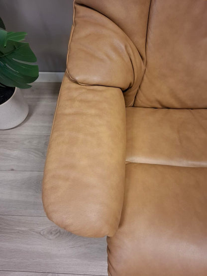 Stressless Reno Power Leg&Back lenestol (M) i cognac