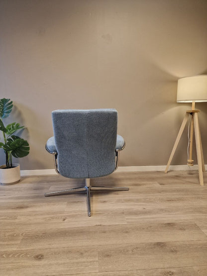 Stressless Tokyo lav lenestol i blå