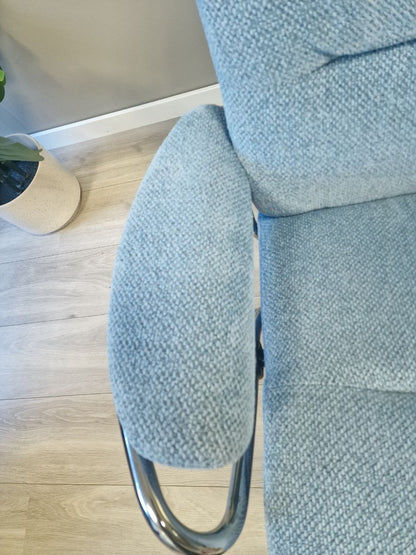 Stressless Tokyo lav lenestol i blå