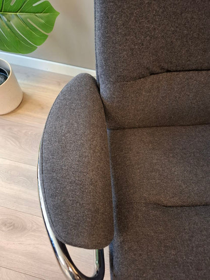 Stressless Tokyo lav lenestol m/krakk i grå