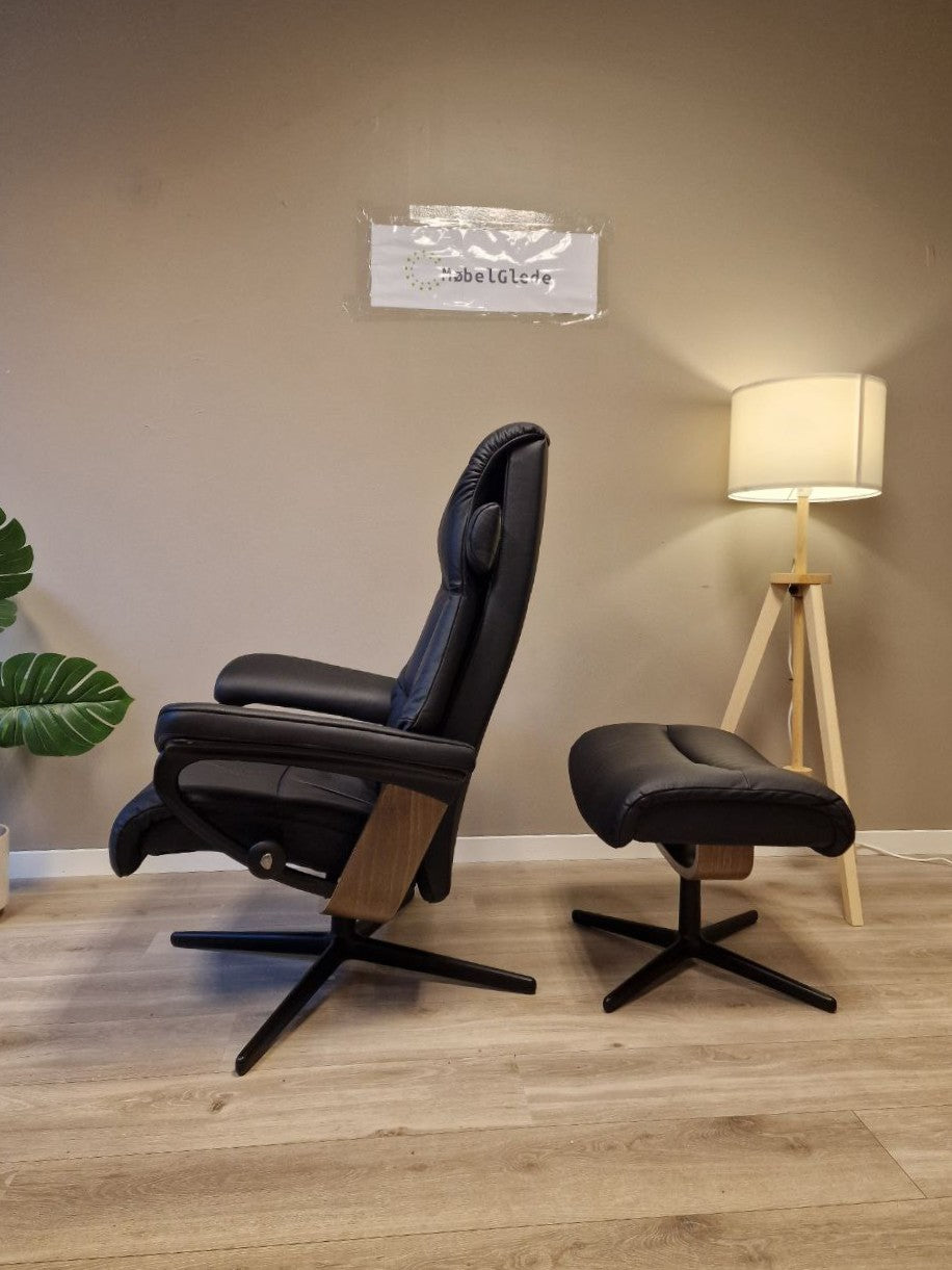 Stressless View lenestol m/krakk i svart