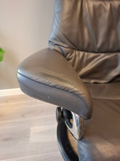 Stressless View (M) lenestol m/krakk i grå