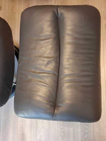 Brukt Stressless View (M) lenestol m/krakk i grå - naerbilde