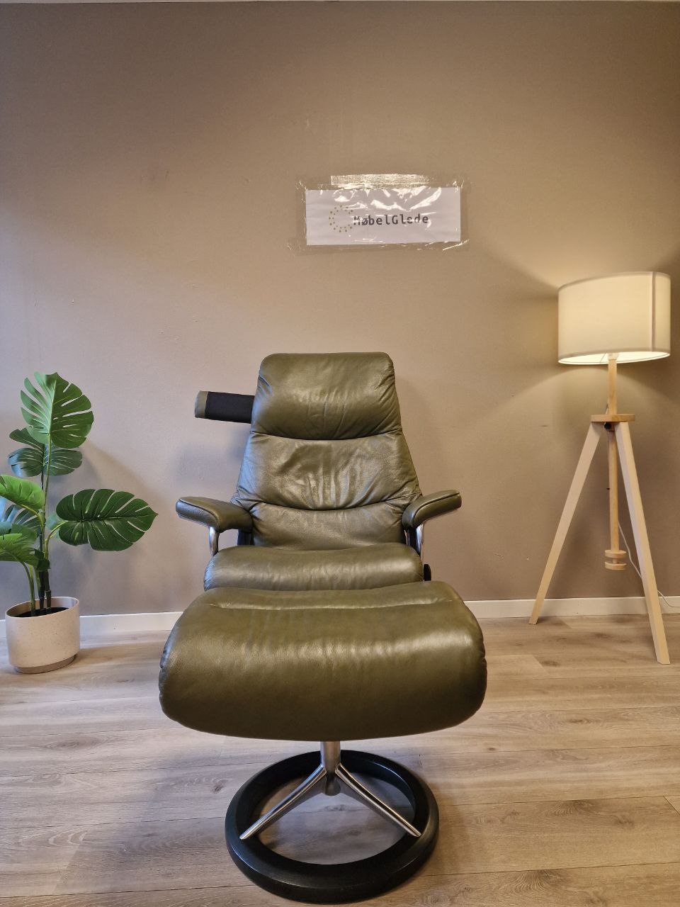 Stressless View (M) lenestol m/krakk i grønn