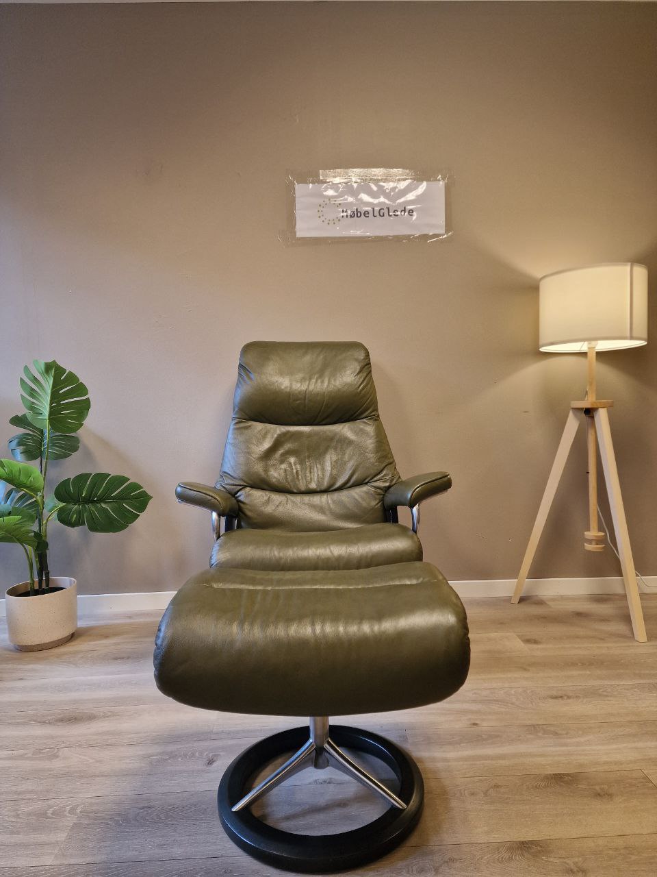 Stressless View (M) lenestol m/krakk i grønn