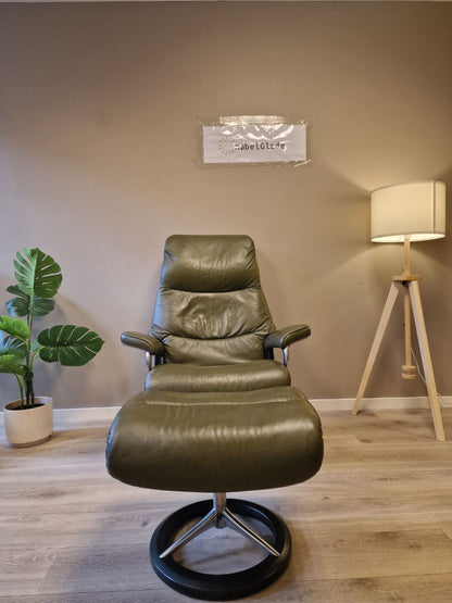 Stressless View (M) lenestol m/krakk i grønn