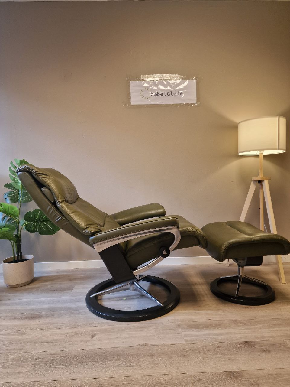 Stressless View (M) lenestol m/krakk i grønn