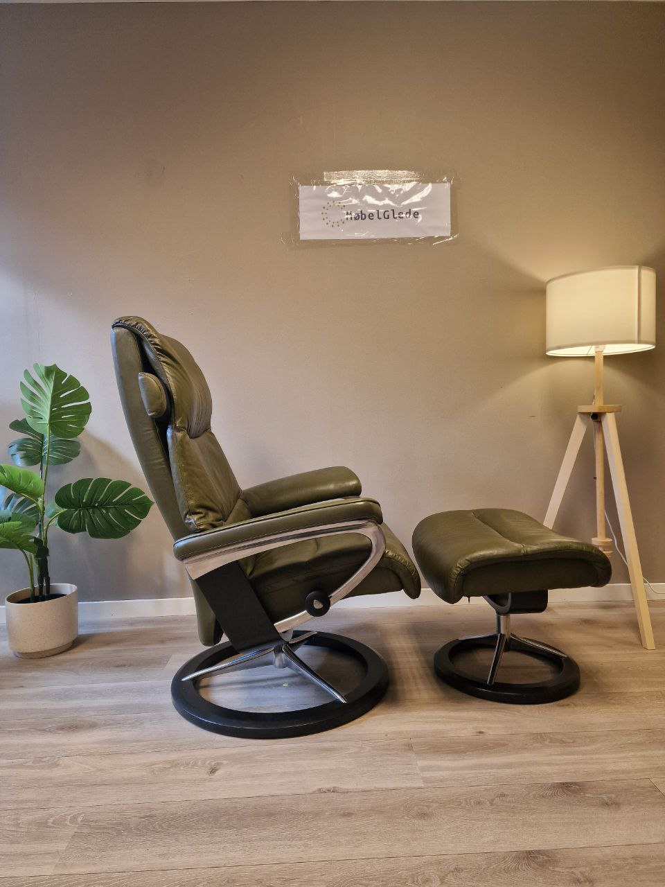 Stressless View (M) lenestol m/krakk i grønn