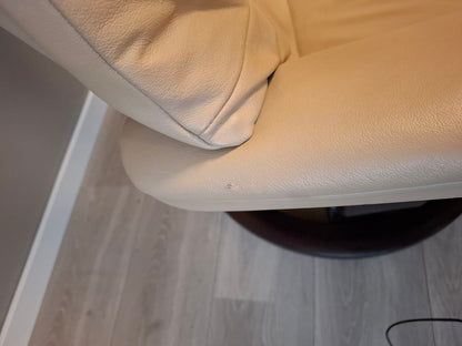 PENT BRUKT | Ekornes Stressless View Power lenestol (M) i beige