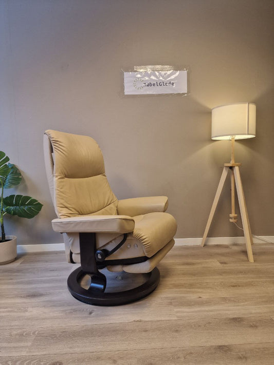 PENT BRUKT | Ekornes Stressless View Power lenestol (M) i beige