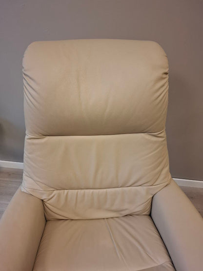 PENT BRUKT | Ekornes Stressless View Power lenestol (M) i beige