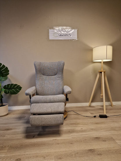 Stressless Wing Power lenestol (M) i grå