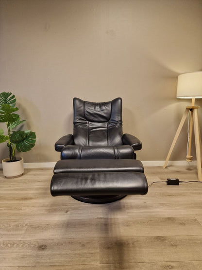 Stressless Wing Power lenestol (M) i svart