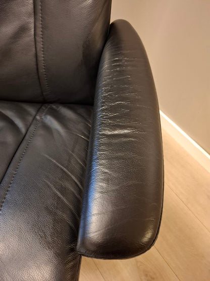 Stressless Wing Power lenestol (M) i svart