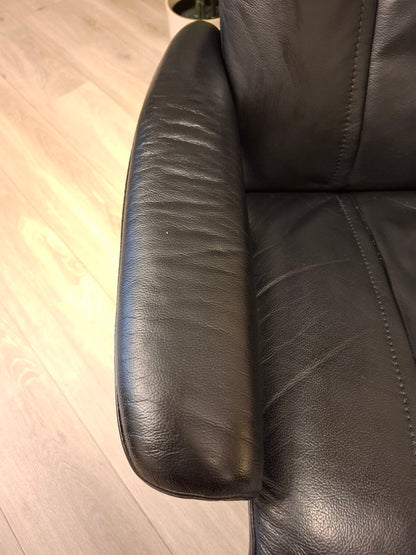 Stressless Wing Power lenestol (M) i svart