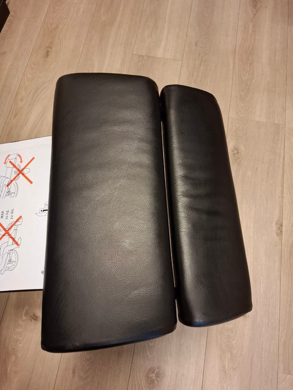Stressless Wing Power lenestol (M) i svart
