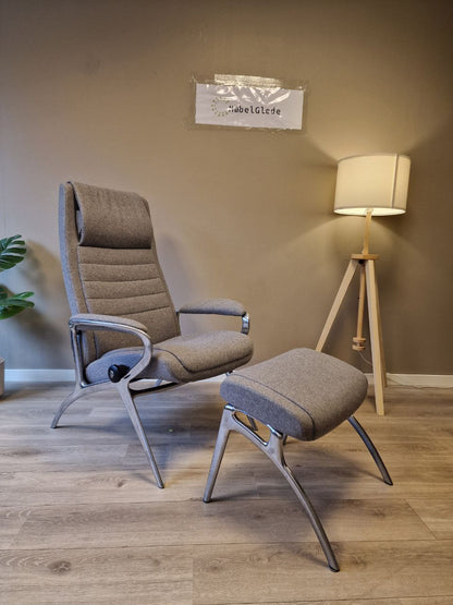 Stressless You lenestol m/krakk i grå