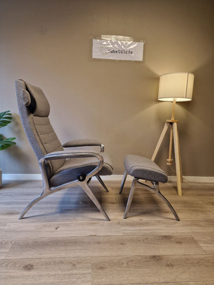 Stressless You lenestol m/krakk i grå