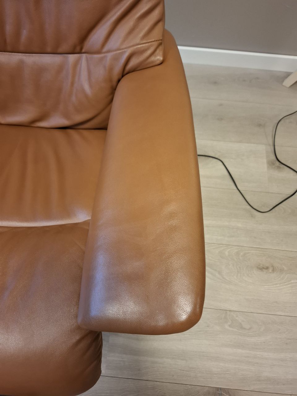 Stressless View Power lenestol (M) i cognac
