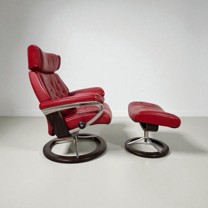 Stressless Skyline lenestol m/krakk og Signatur understell – Ekornes komfort | MøbelGlede