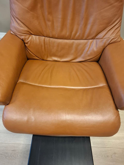Stressless View Power lenestol (M) i cognac