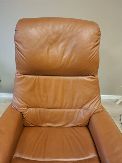 Stressless View Power lenestol (M) i cognac