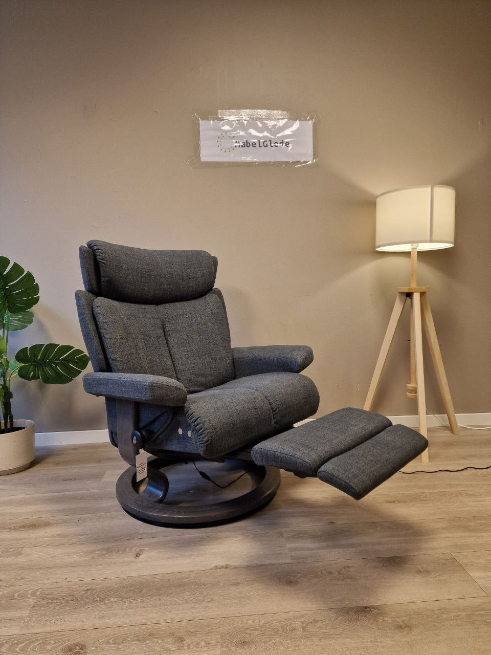 Stressless Magic Power lenestol (L) i grå