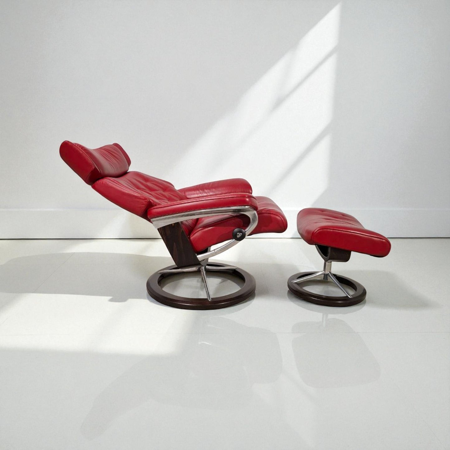 Stressless Skyline lenestol m/krakk og Signatur understell – Ekornes komfort | MøbelGlede