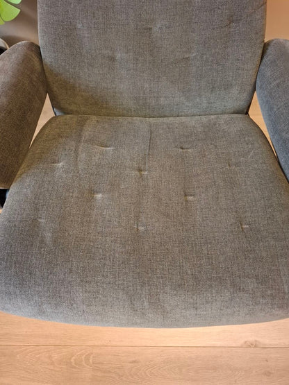 Ekornes Stressless Metro Lav lenestol i grått tekstil