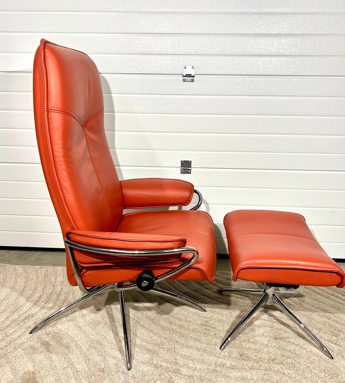 Stressless® City Star (M) med fotskammel