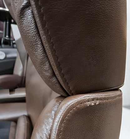 Stressless Magic L lenestol med krakk – Brun skinn | MøbelGlede