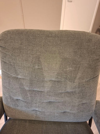 Ekornes Stressless Metro Lav lenestol i grått tekstil