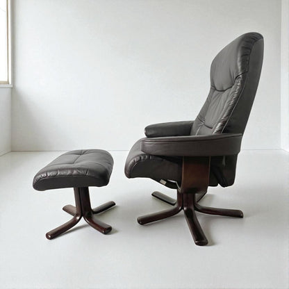 Hjellegjerde Scansit lenestol m/krakk