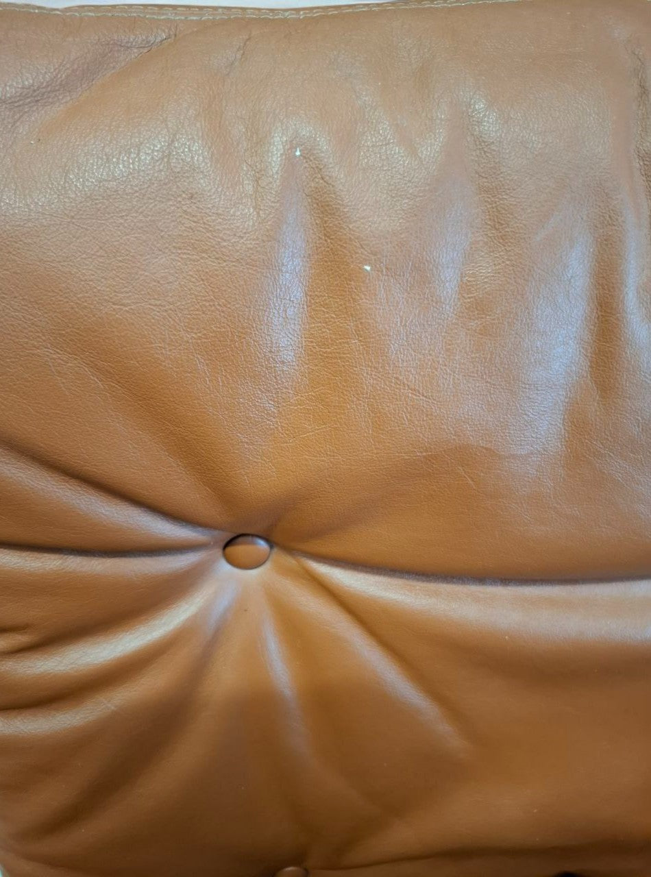 Vintage Siesta Lenestol – Cognac Skinn | MøbelGlede
