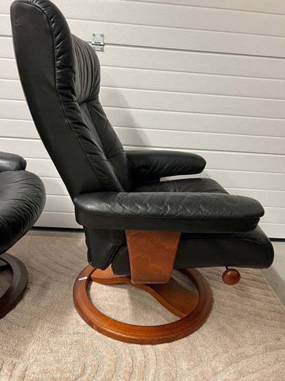 2 stk Fjords lenestoler m/1 krakk