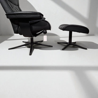 Eksklusiv IMG Nordic 11 Lenestol med Krakk  | MøbelGlede