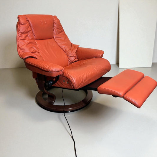 Stressless® Live (M) Power elektrisk lenestol innbygd fothviler Ekornes