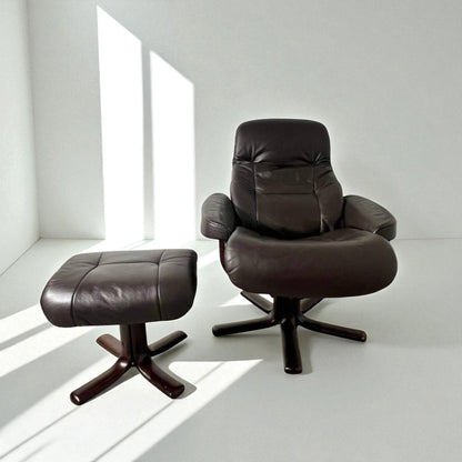 Hjellegjerde Scansit lenestol m/krakk