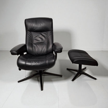 Eksklusiv IMG Nordic 11 Lenestol med Krakk  | MøbelGlede