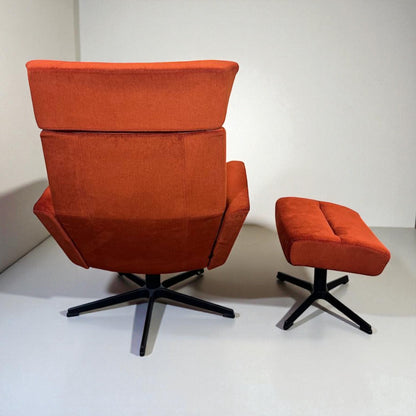 Conform RelieveLenestol med Krakk i Western rust farge– Komfort & Luksus