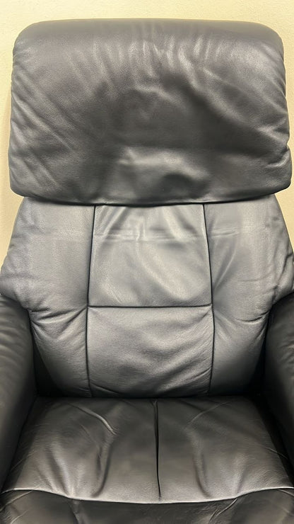 Stressless Ruby lenestol m/krakk i svart skinn