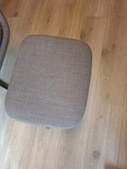 Stordal Kvitegga lenestol m/krakk i grå