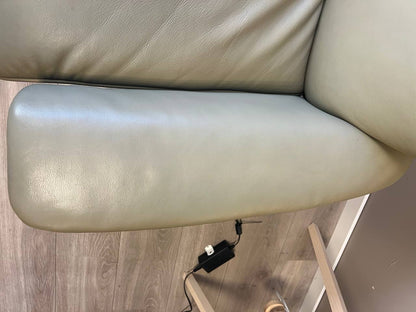 Stressless Bliss Power lenestol (L) i olivengrønt skinn