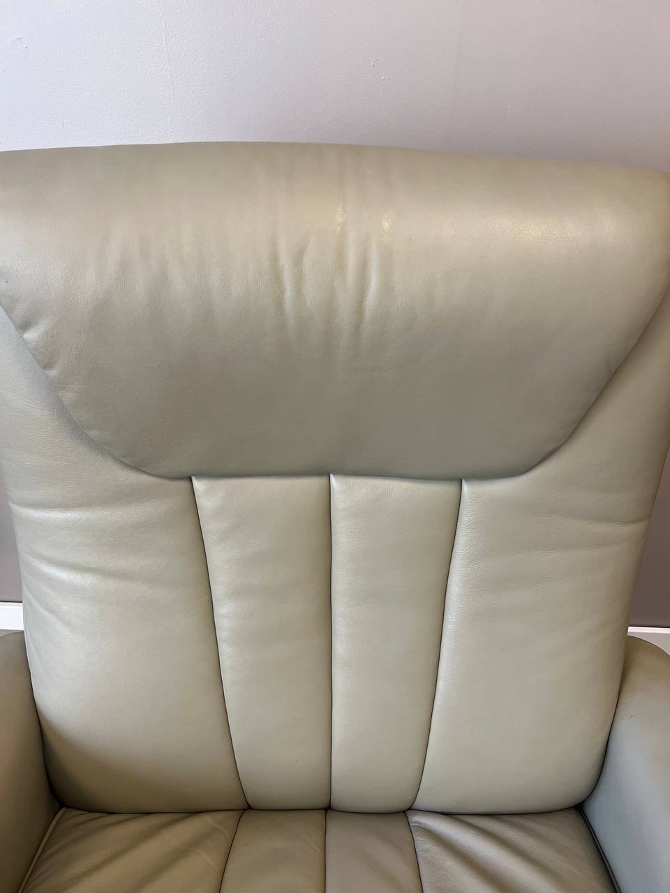 Stressless Bliss Power lenestol (L) i olivengrønt skinn