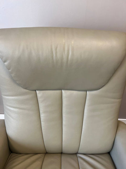 Stressless Bliss Power lenestol (L) i olivengrønt skinn